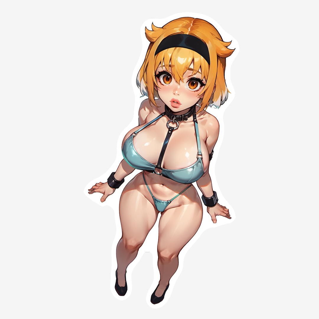 Roxanne - Harem girl - Bikini and BDSM collar