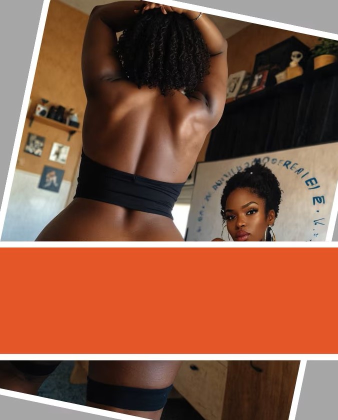 20 Black Women Backside Photos Digital Download
