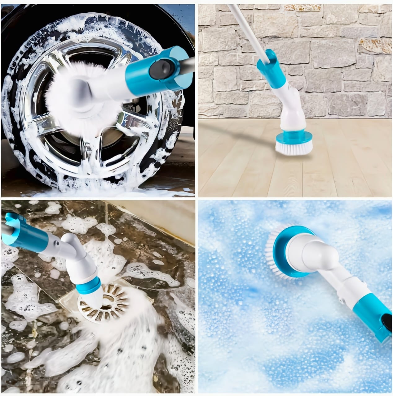 ELECTRIC SPIN SCRUBBER
