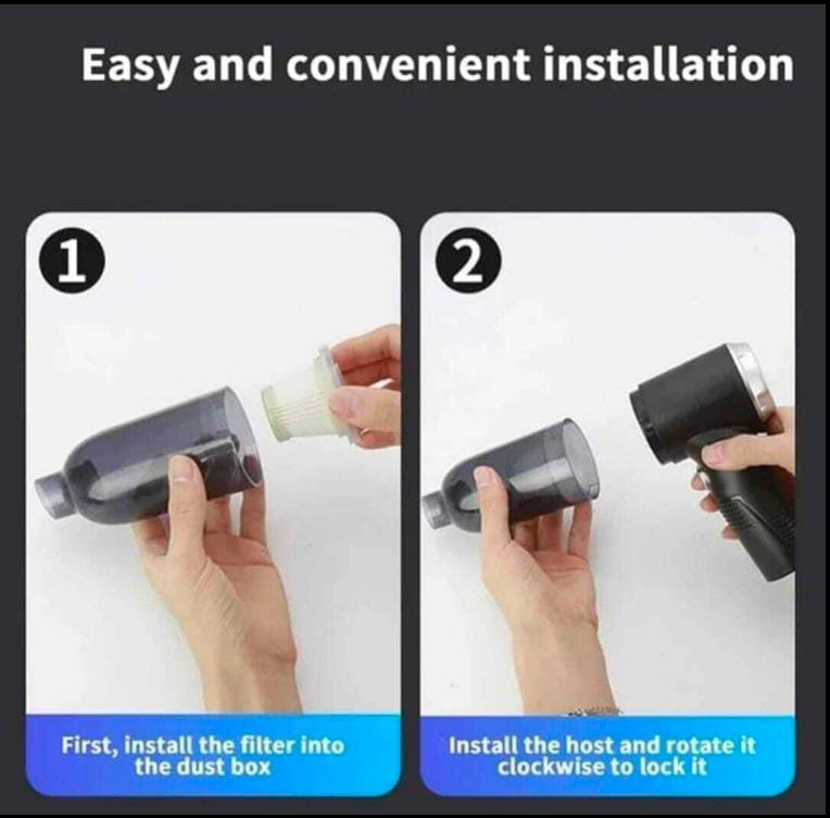 3in1 Portable Car Vacuum Cleaner 