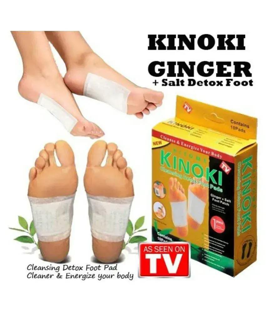 Kinoki Ginger + Salt Detox Foot Pads