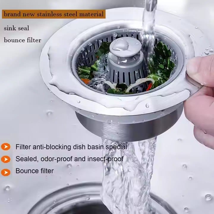 Stainless Steel Sink Strainer
