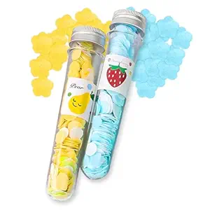 Flower Shaped Confetti Tubes