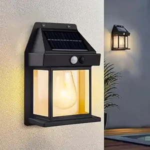 Solar Powered Outdoor Wall Light