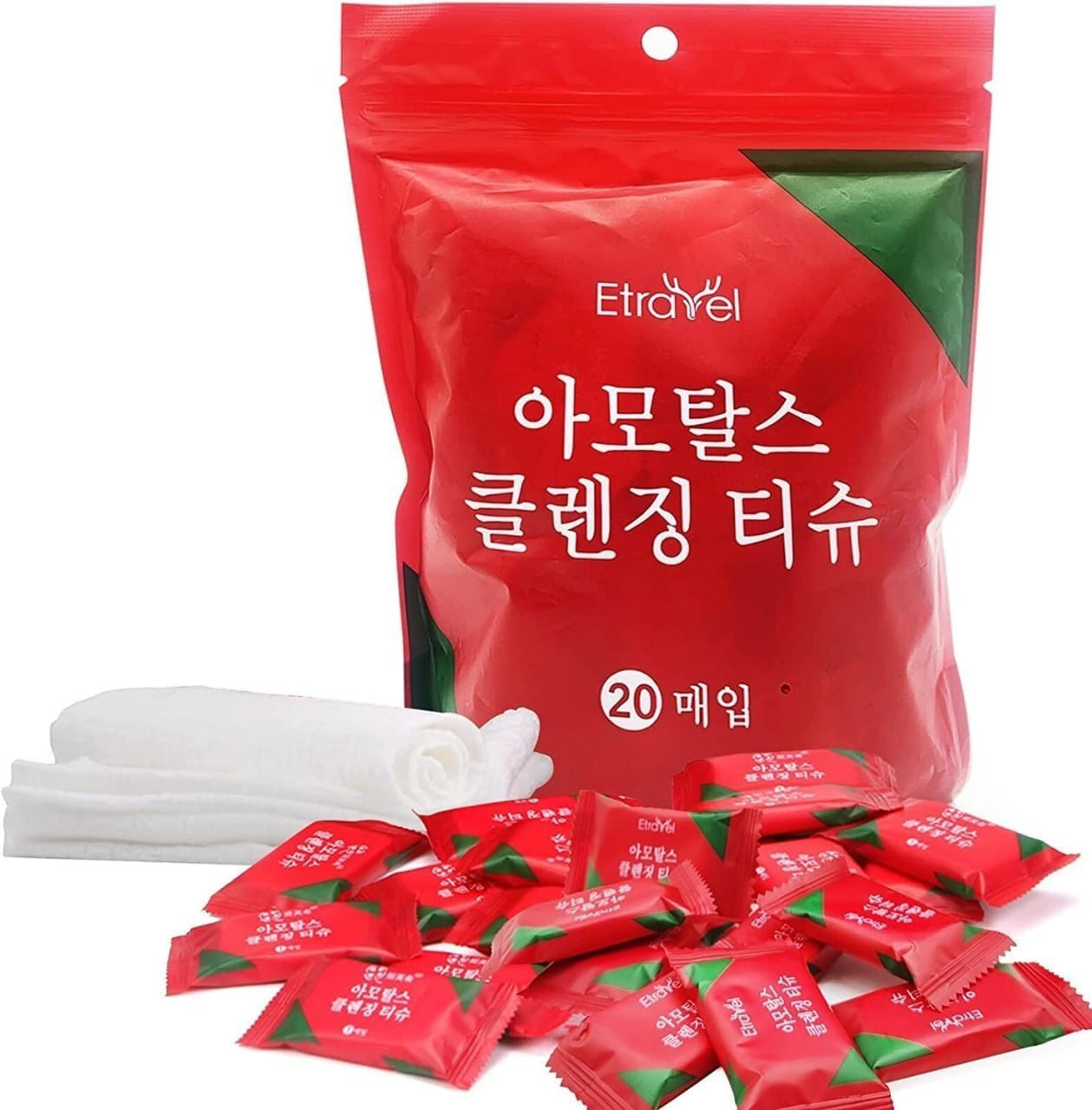 Compressed Travel Cleansing Tissues