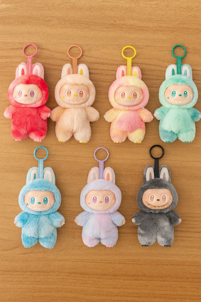 Plush Animal Keychain Dolls