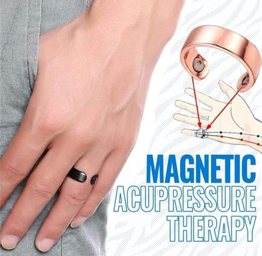 Magnetic Acupressure Ring