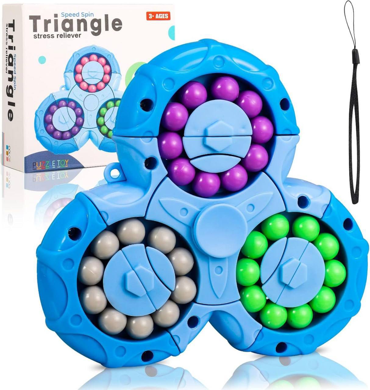 Triangle Stress Reliever Fidget Spinner