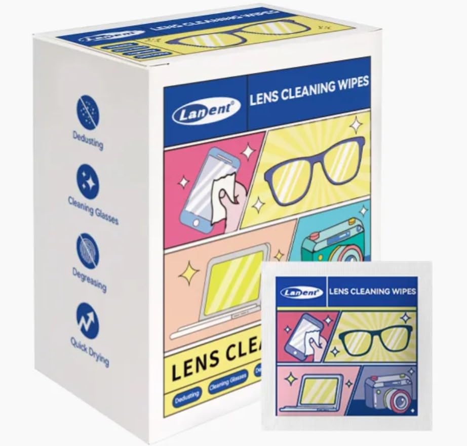 Lens Cleaning Wipes