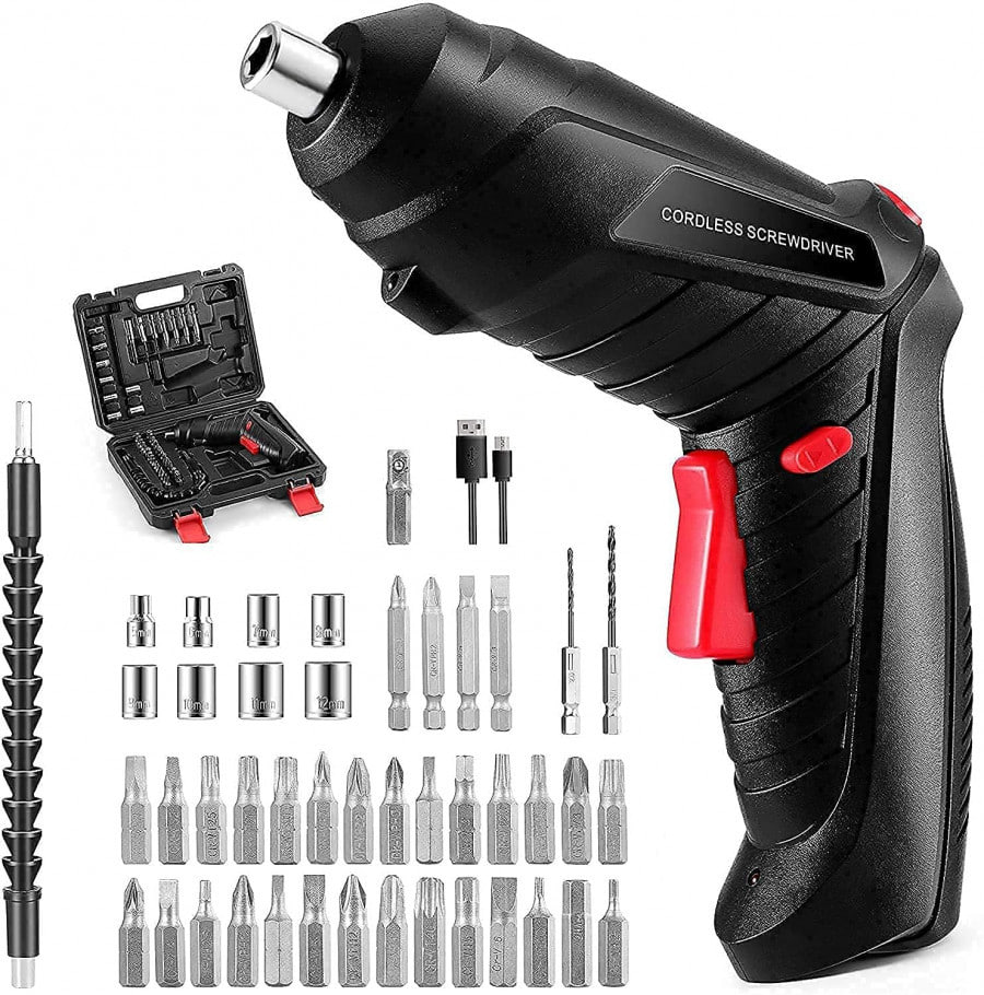 Cordless Electric Screwdriver Set