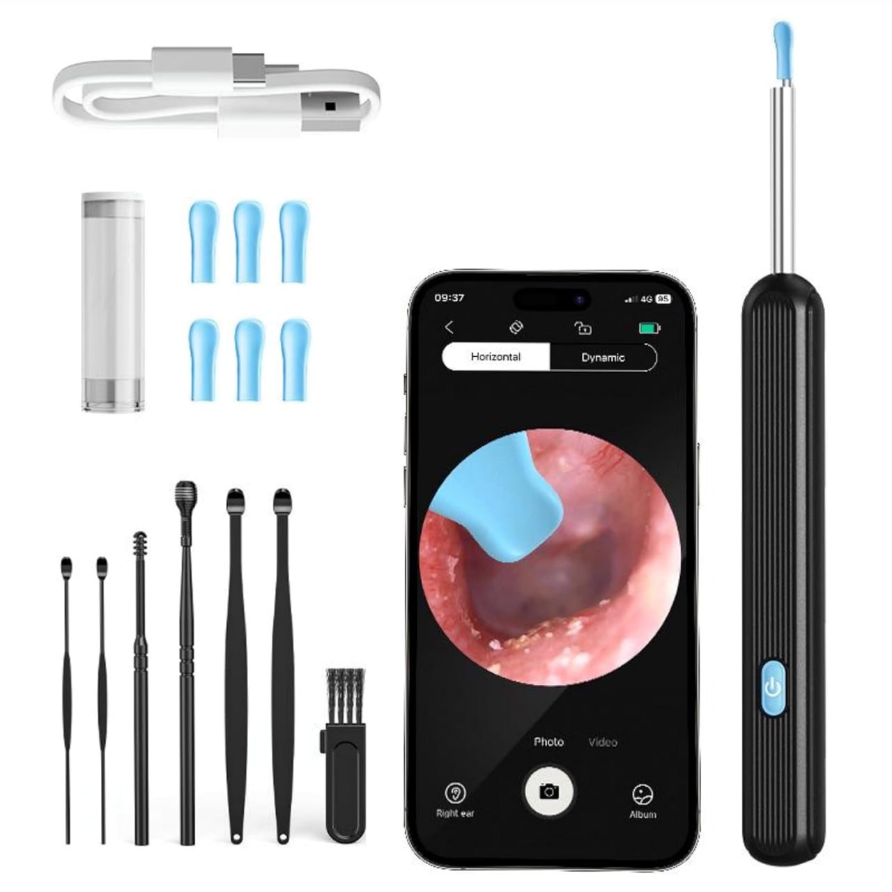 Wireless Ear Cleaning Endoscope Kit