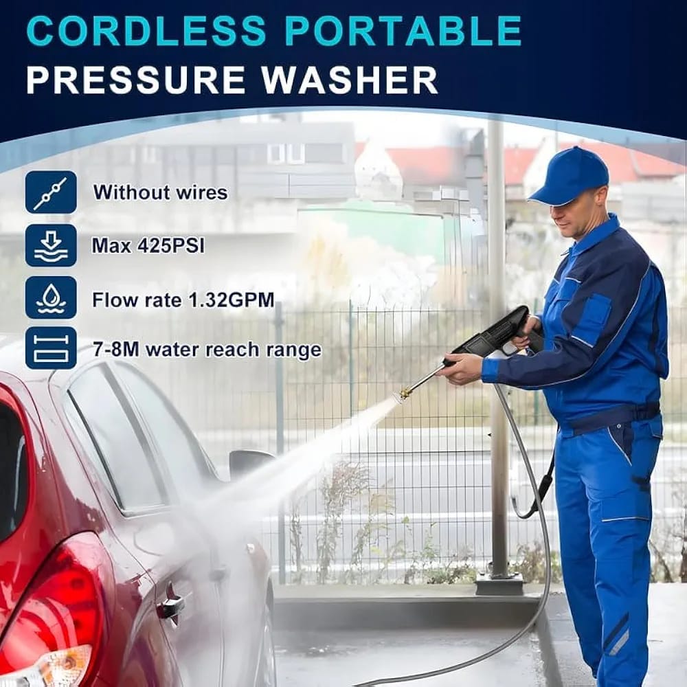 Cordless High Pressure Washer