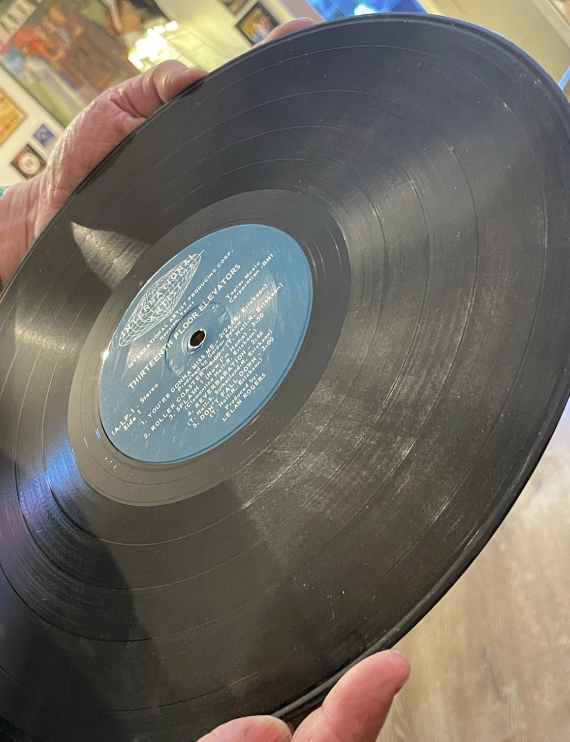 The 13th Floor Elevators Vinyl Record Stereo