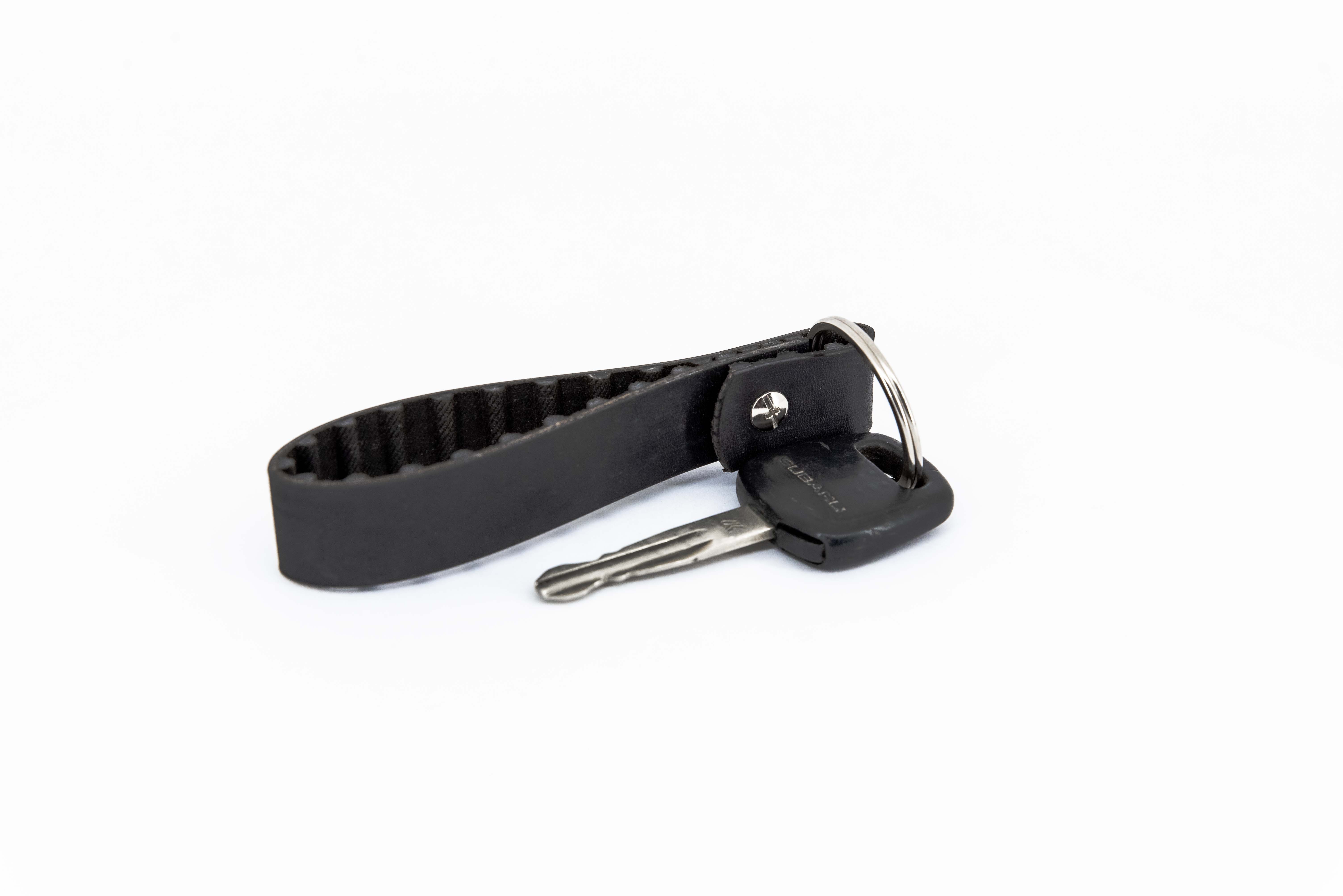 Rivet Keychain from Engine Timing Belt