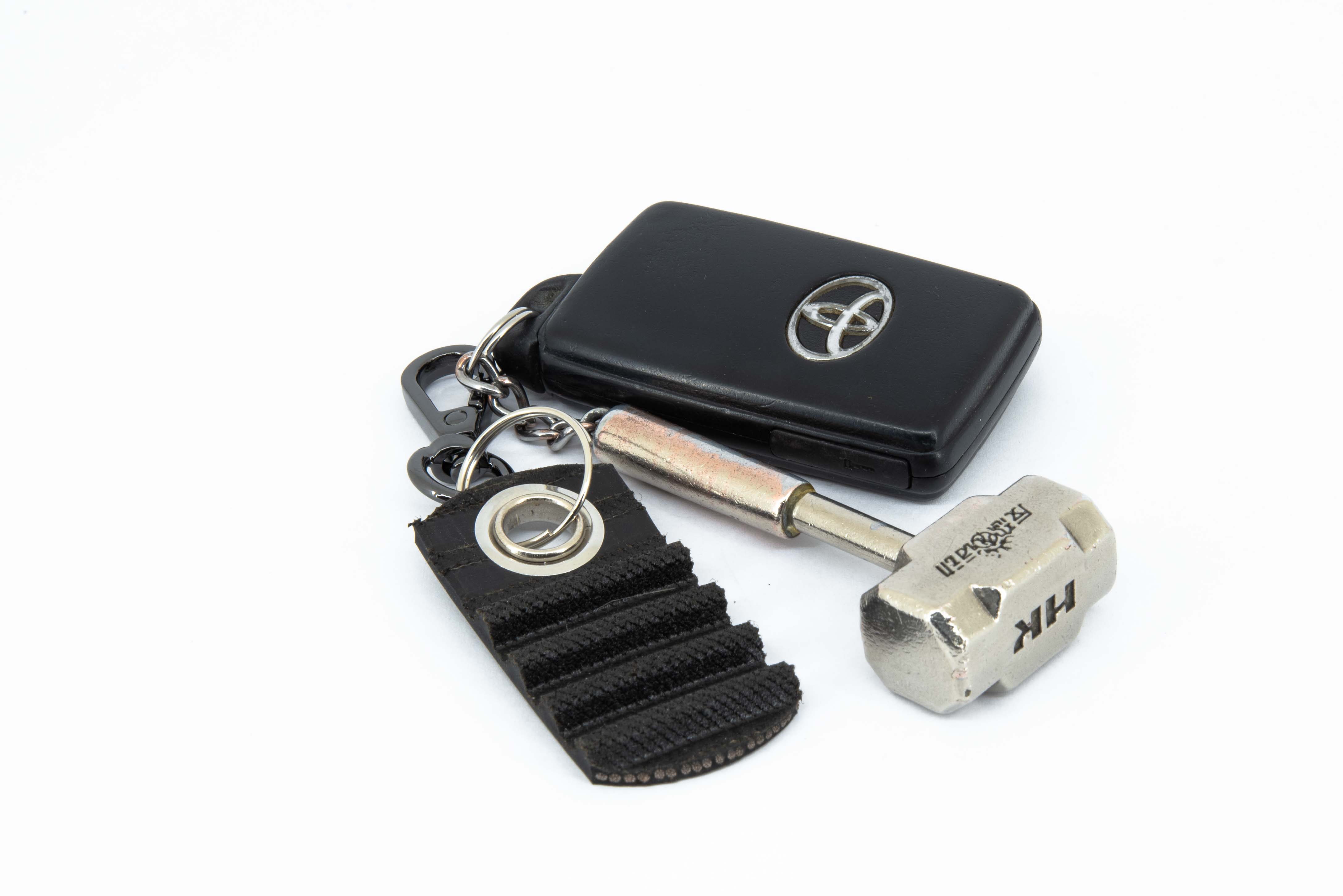 Keychain from Engine Timing Belt