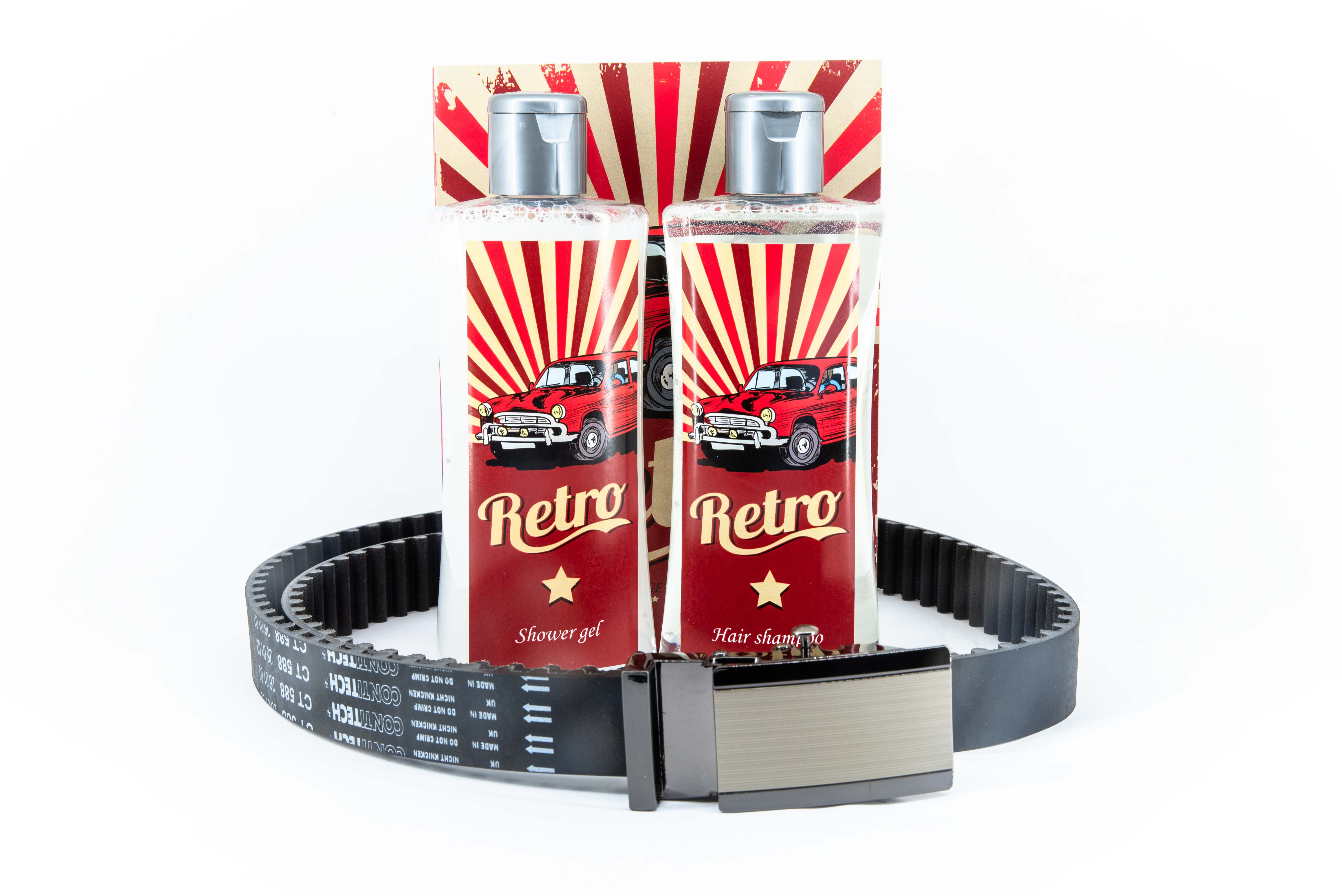 Ratchet Belt and Retro Gift Set