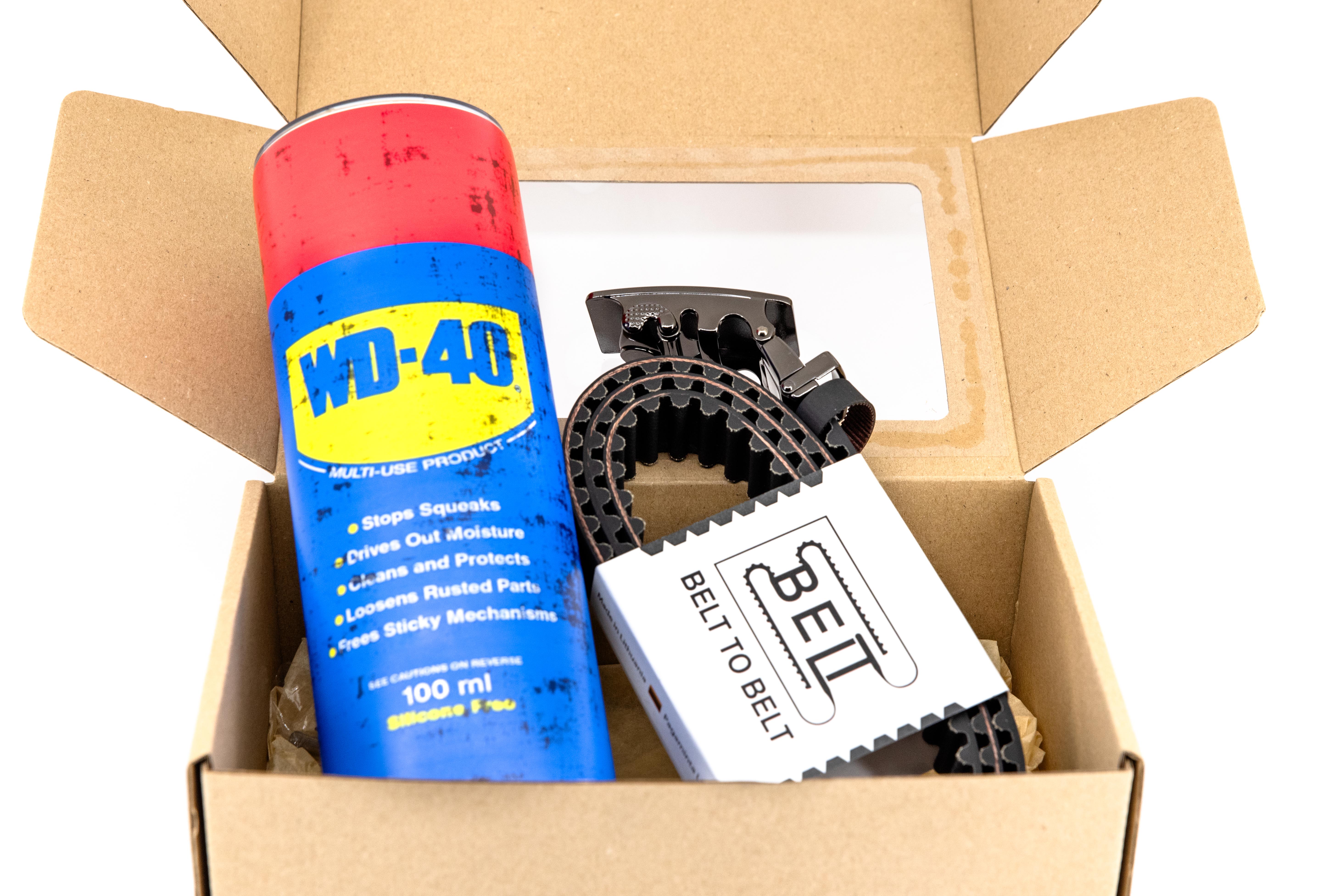 Ratchet Belt and WD-40 tumbler Gift Set