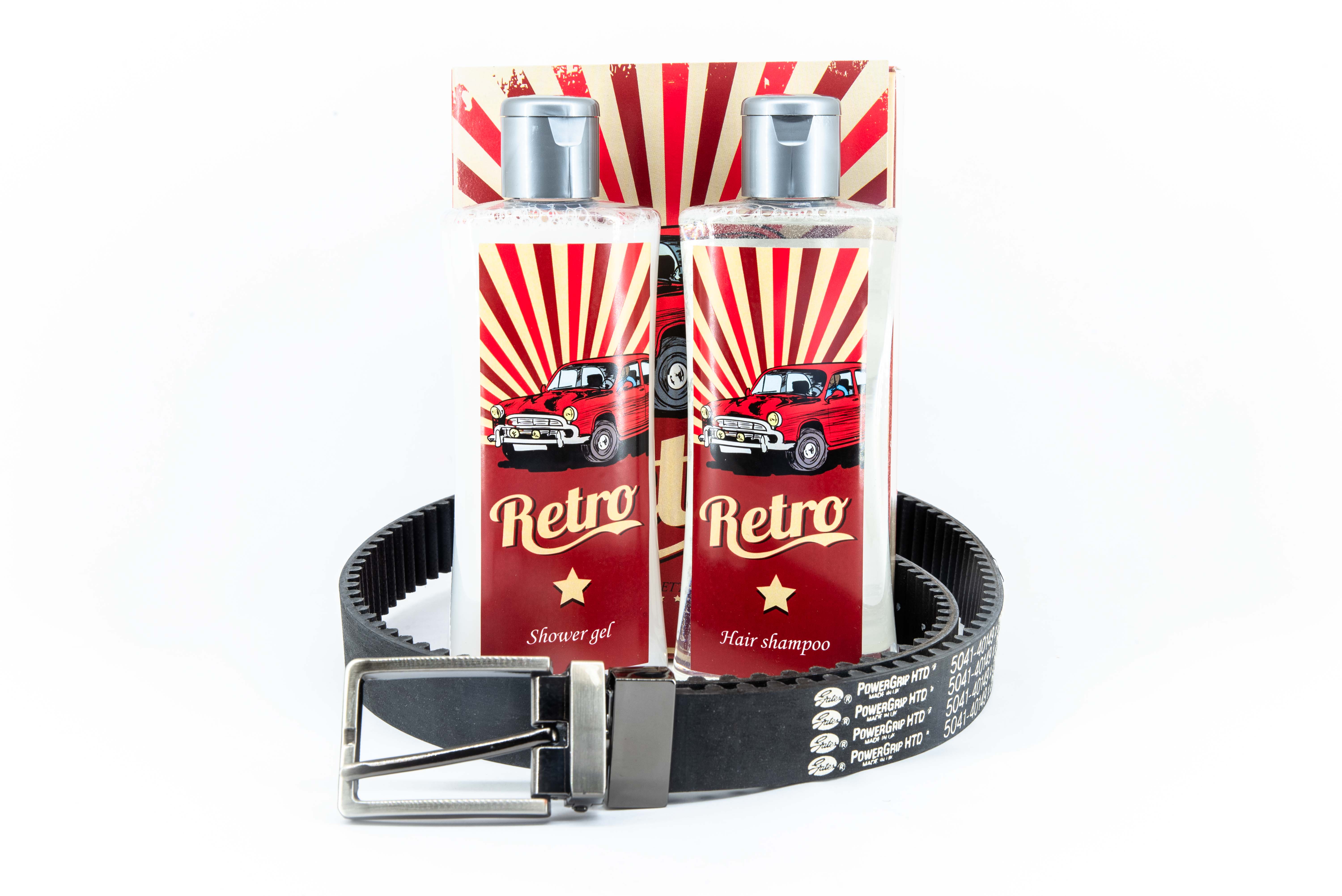 Reversible Belt and Retro Gift Set