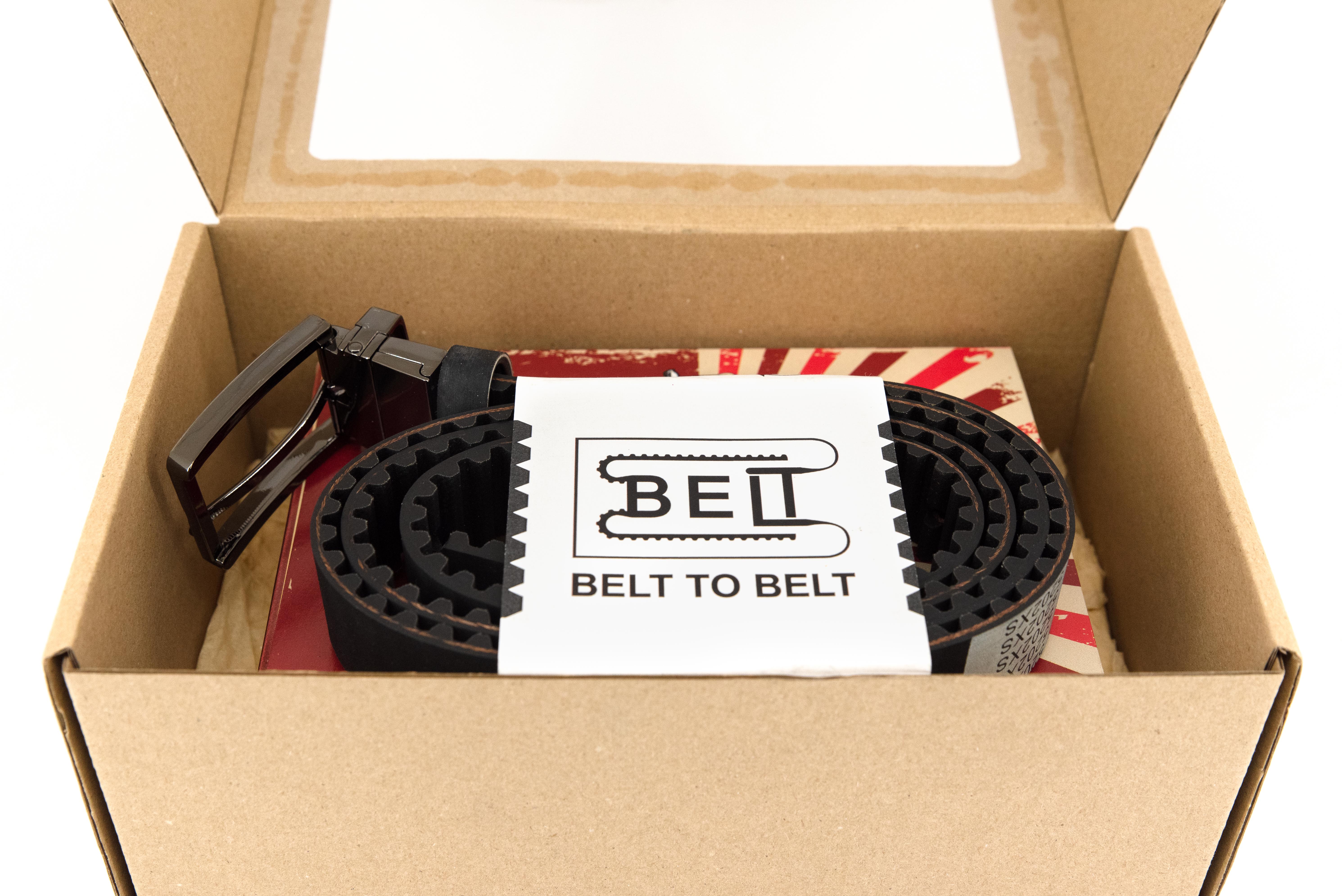 Reversible Belt and Retro Gift Set