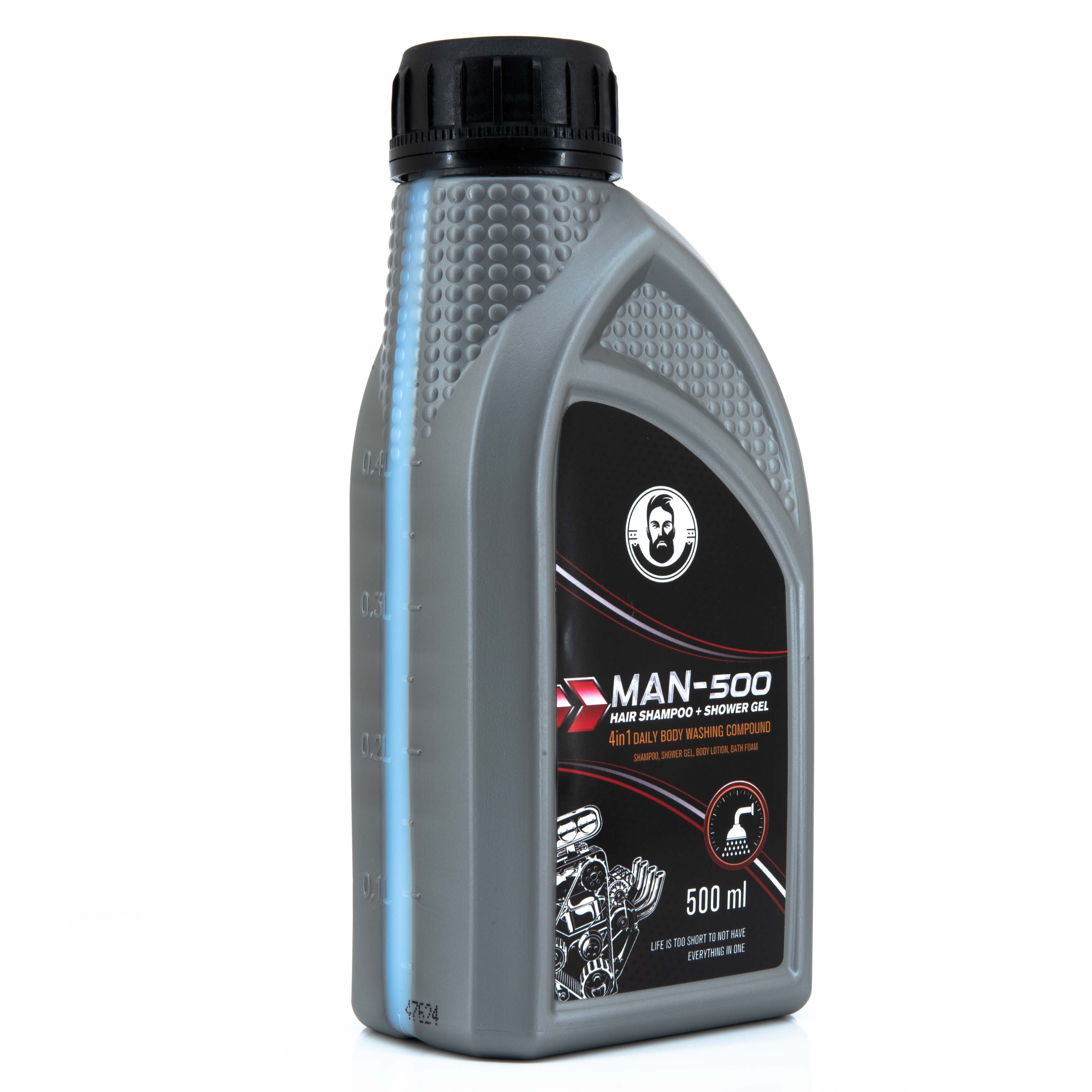 Men's Shower Gel In 500ml Oil Canister