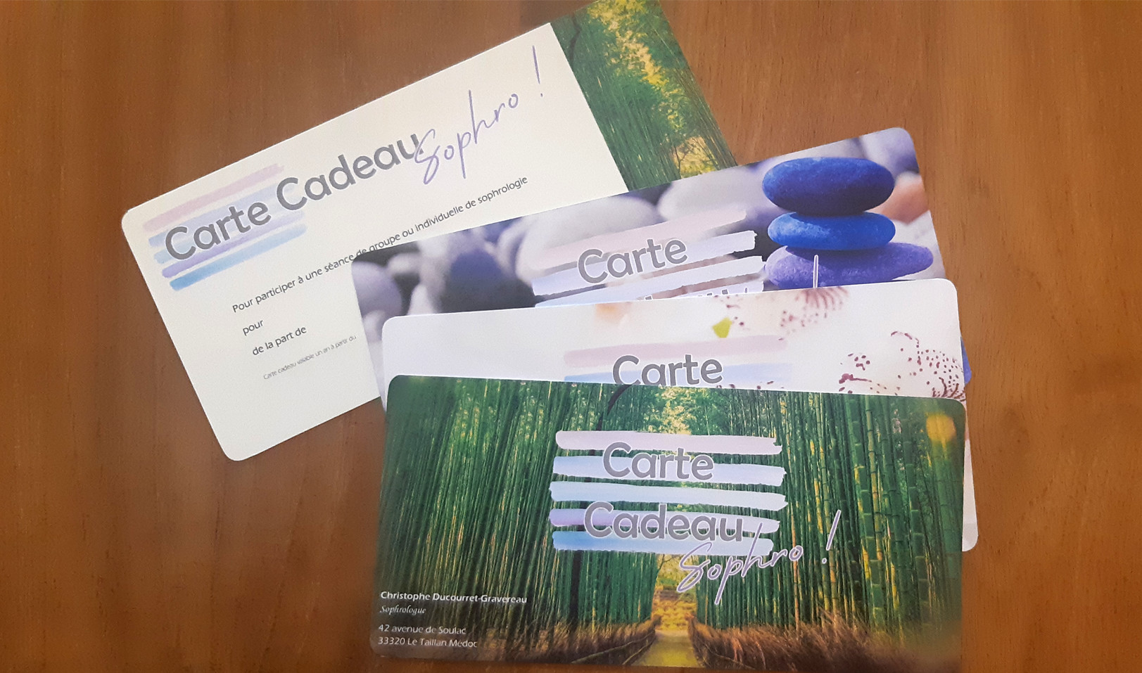 Carte cadeau sophrologie