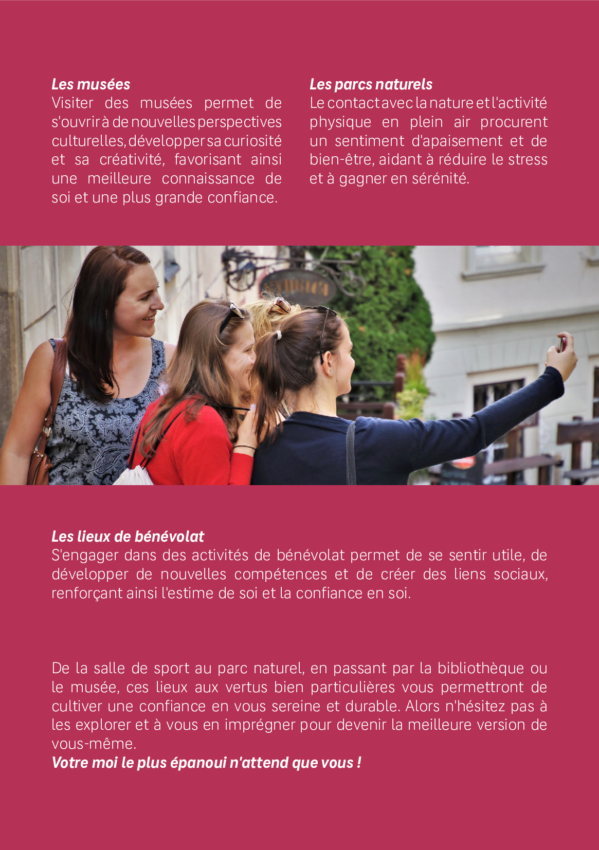 Livret "Sophro Confiance"