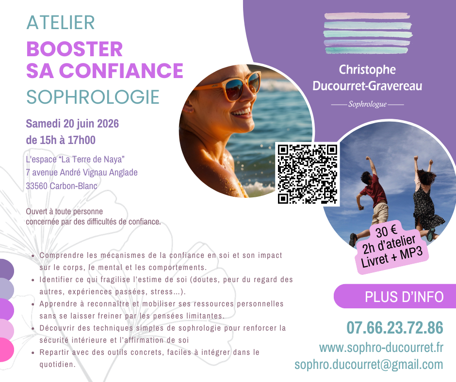 Atelier "Booster sa confiance"