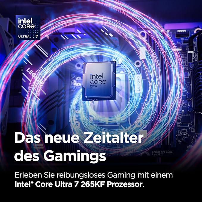 Lenovo Legion Tower 5i Gaming AI Desktop PC | NVIDIA GeForce RTX 5070 | Intel Core Ultra 7 265KF | 32GB RAM | 2TB SSD | Win11 | Eclipse Black | Transparent Cover | 30L | 3 Months GamePass