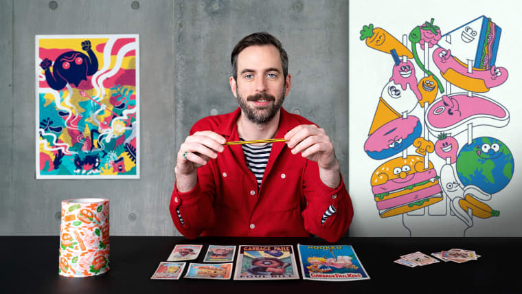Develop a cohesive set of characters to apply to any kind of object using Adobe Illustrator