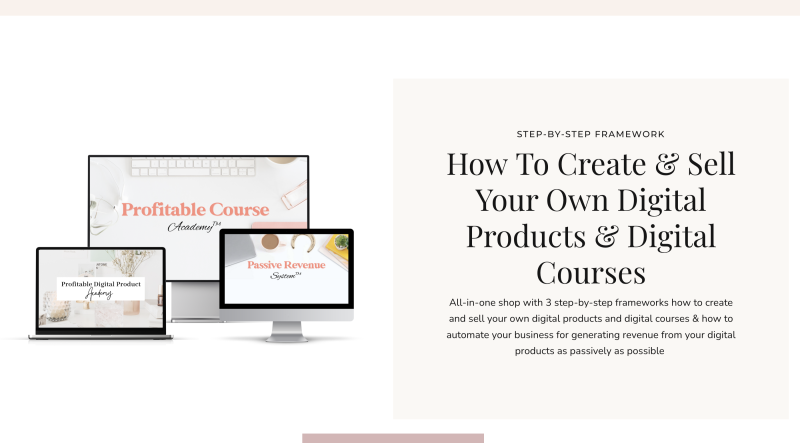 Profitable Digital Product Bundle Course