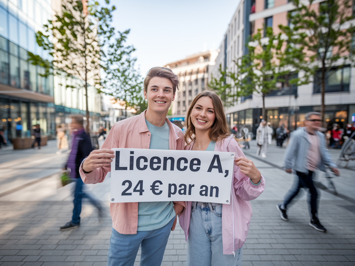 Licence A seule, 17-20 ans