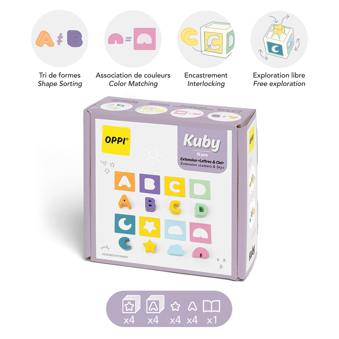 Oppi Kuby papildymas „Raidės ir dangus”