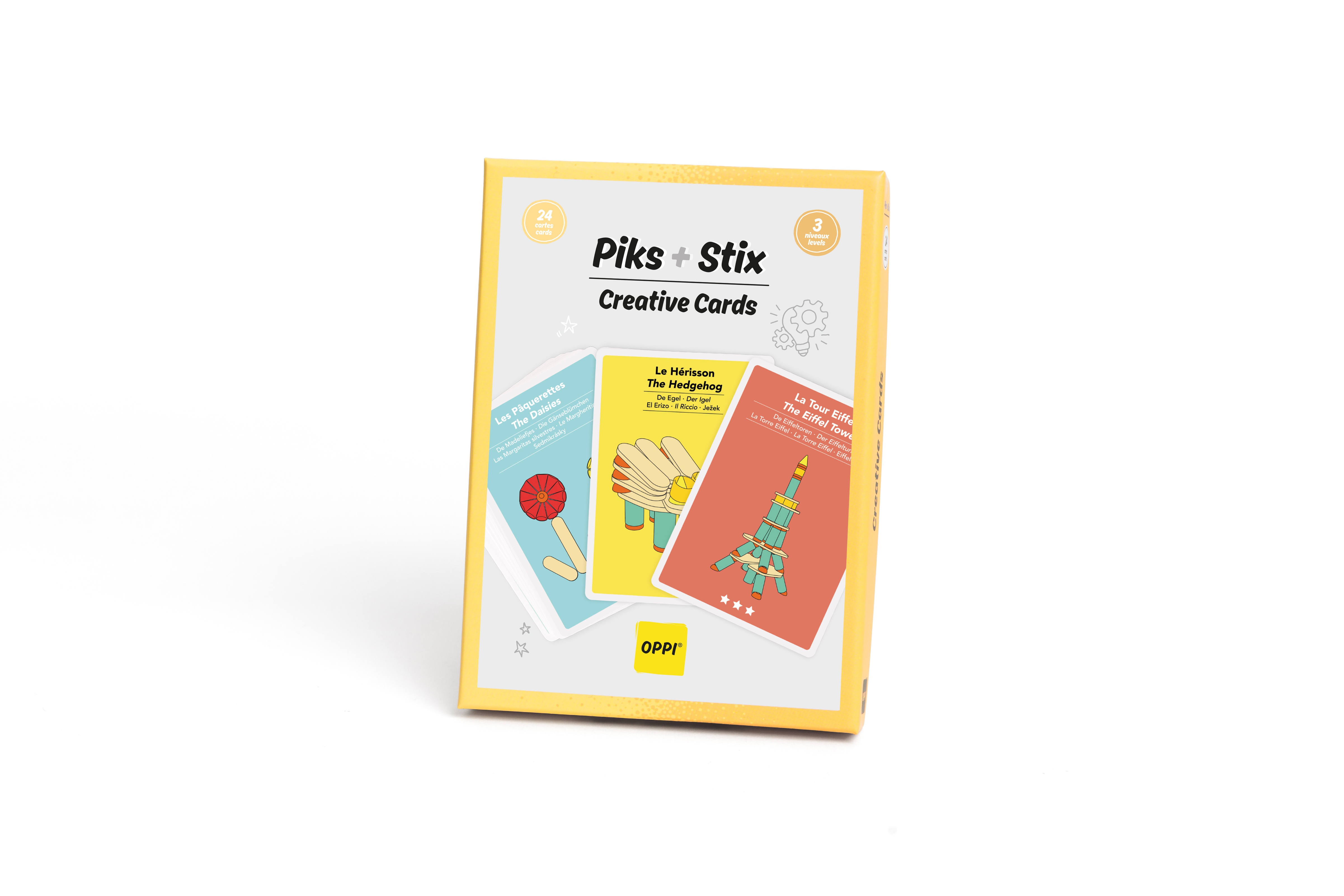 Oppi Piks + Stix kūrybinės kortelės