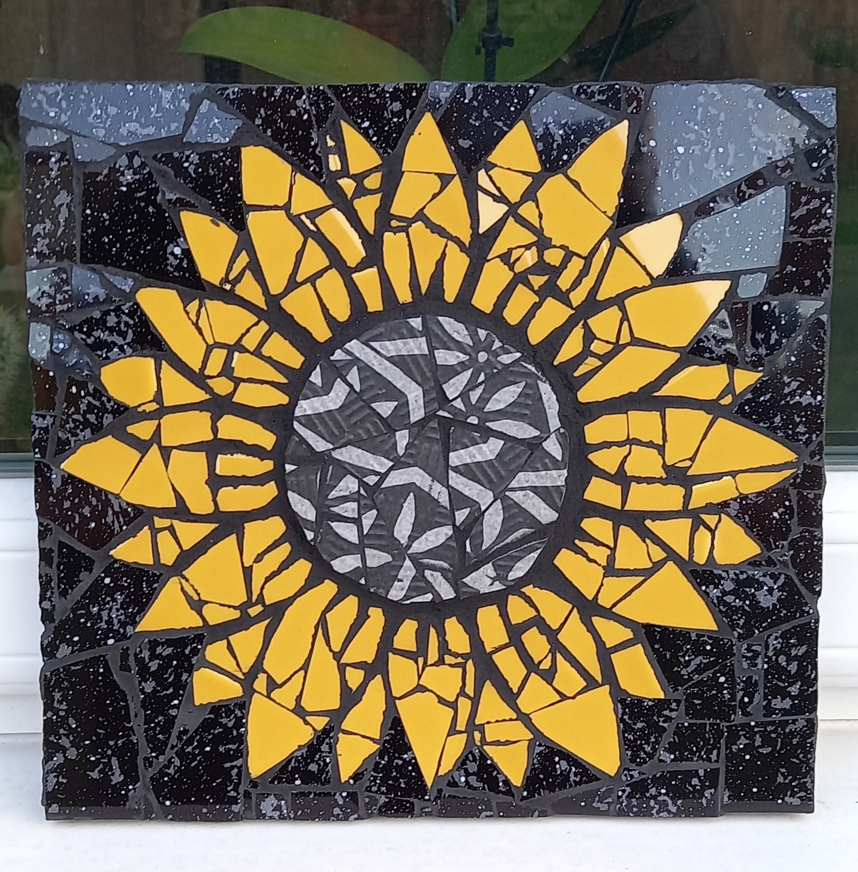 Sunflower mosaic