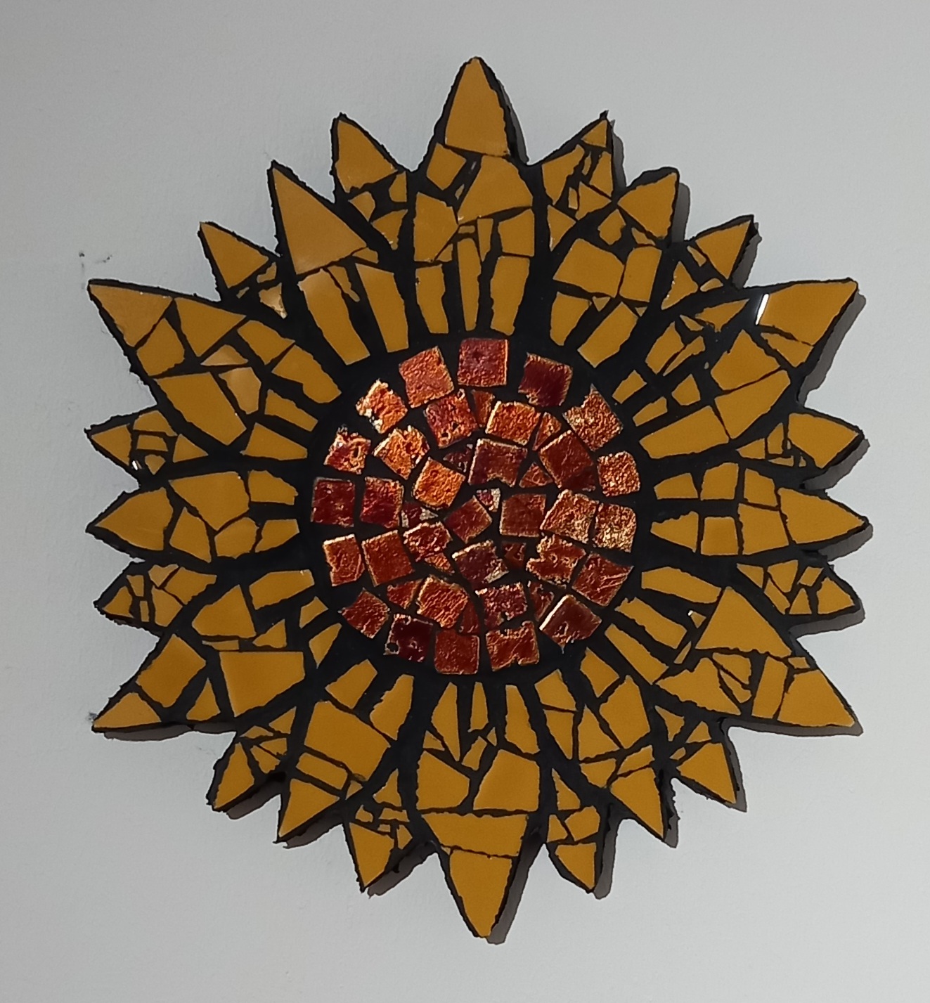 Sunflower mosaic
