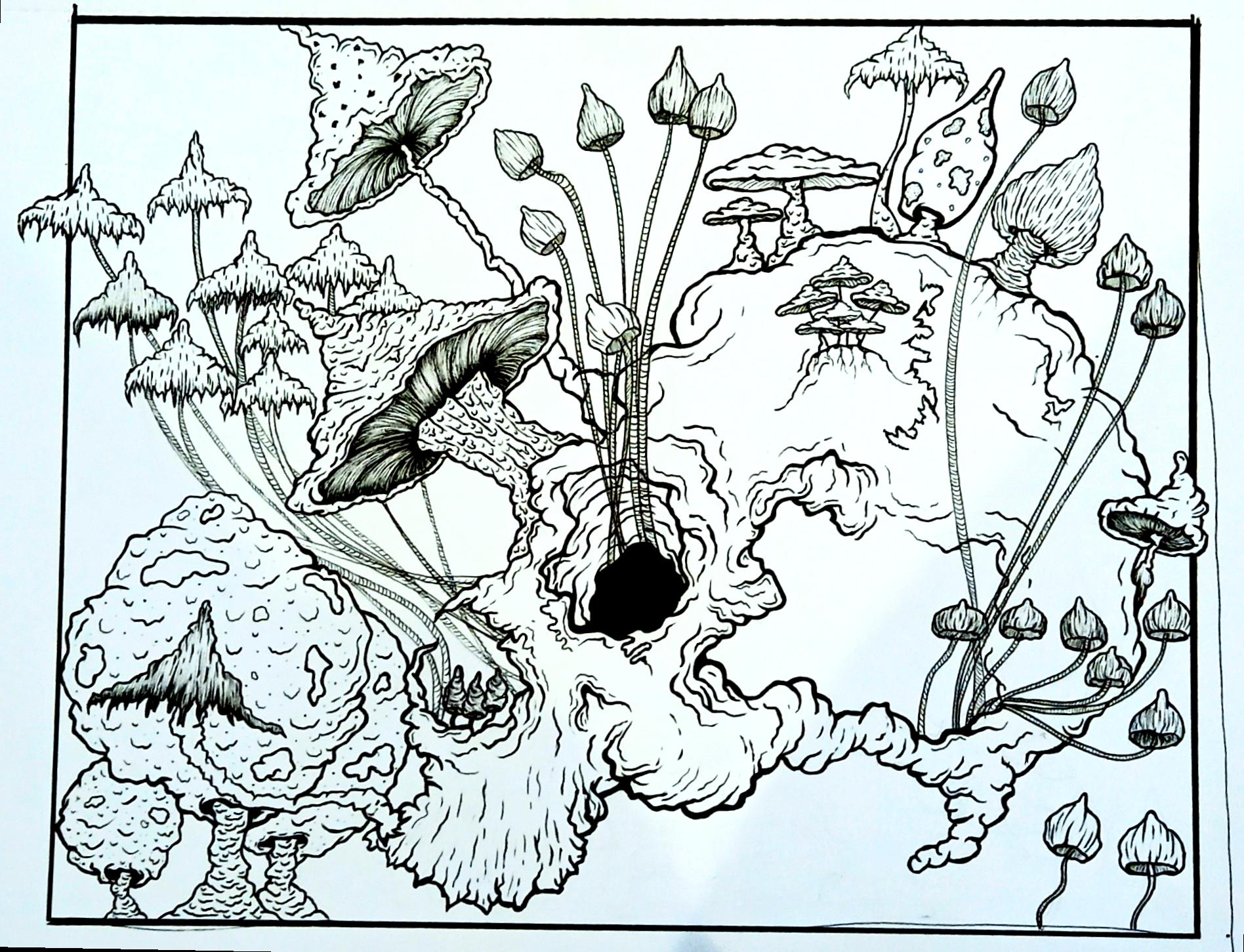 Cerebral Bloom Artwork