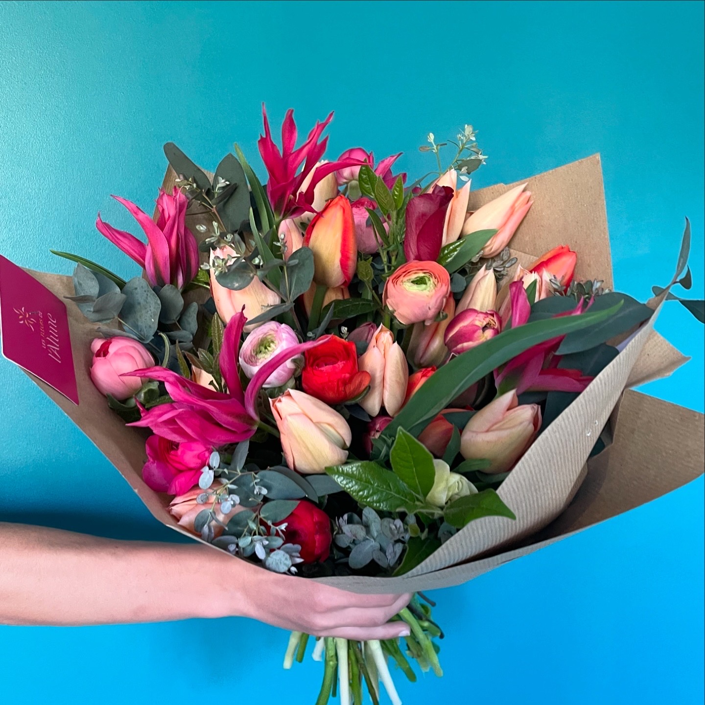 Carte cadeau pour un bouquet de fleurs fraîches à partir de 30€ (d'avril à octobre 2026)