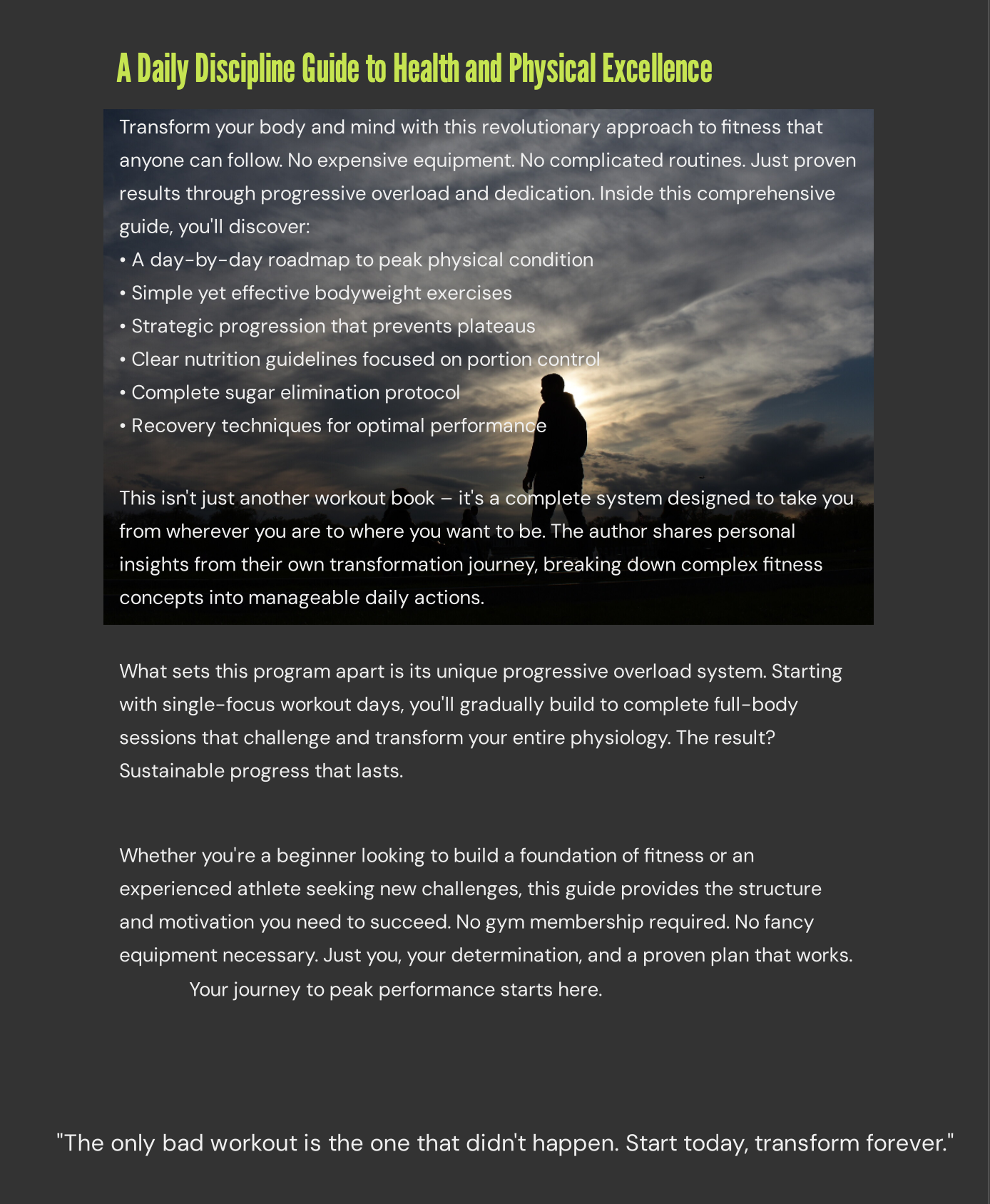 365 Days to Peak Performance (Digital Copy)