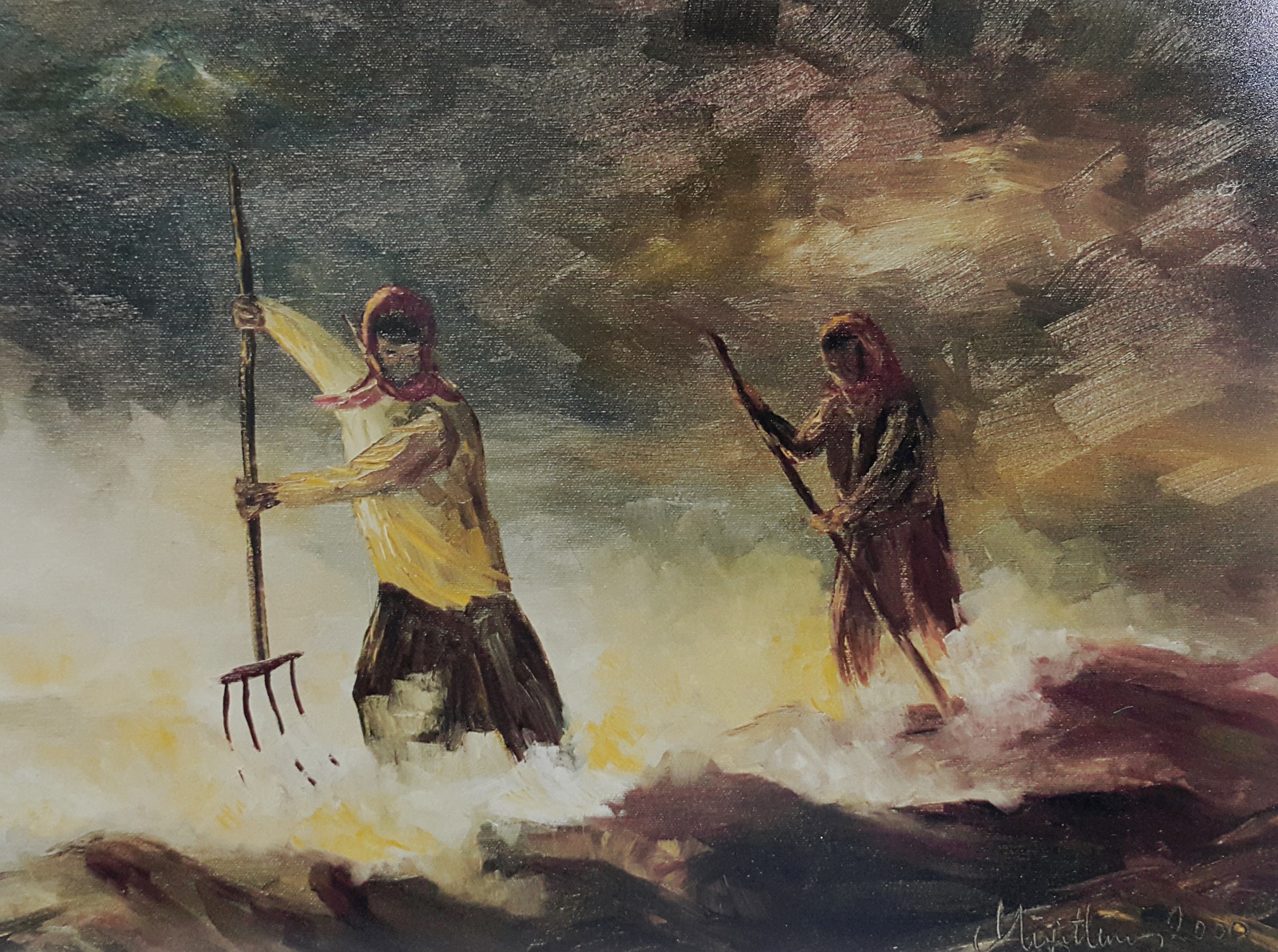 MG01-4003 / 40 cm x 50 cm - Oil Painting