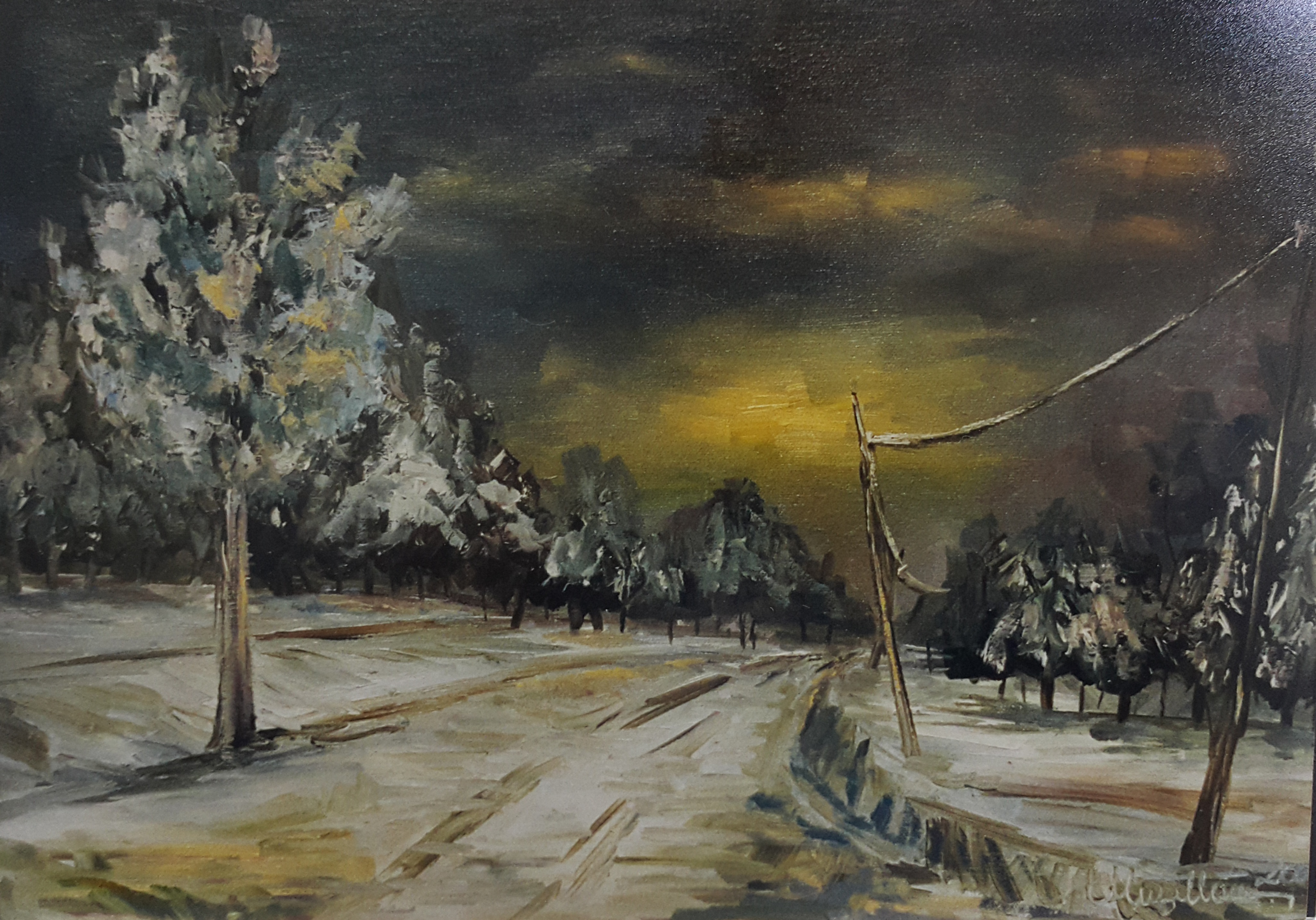 MG01-4004 / 30 cm x 40 cm - Oil Painting