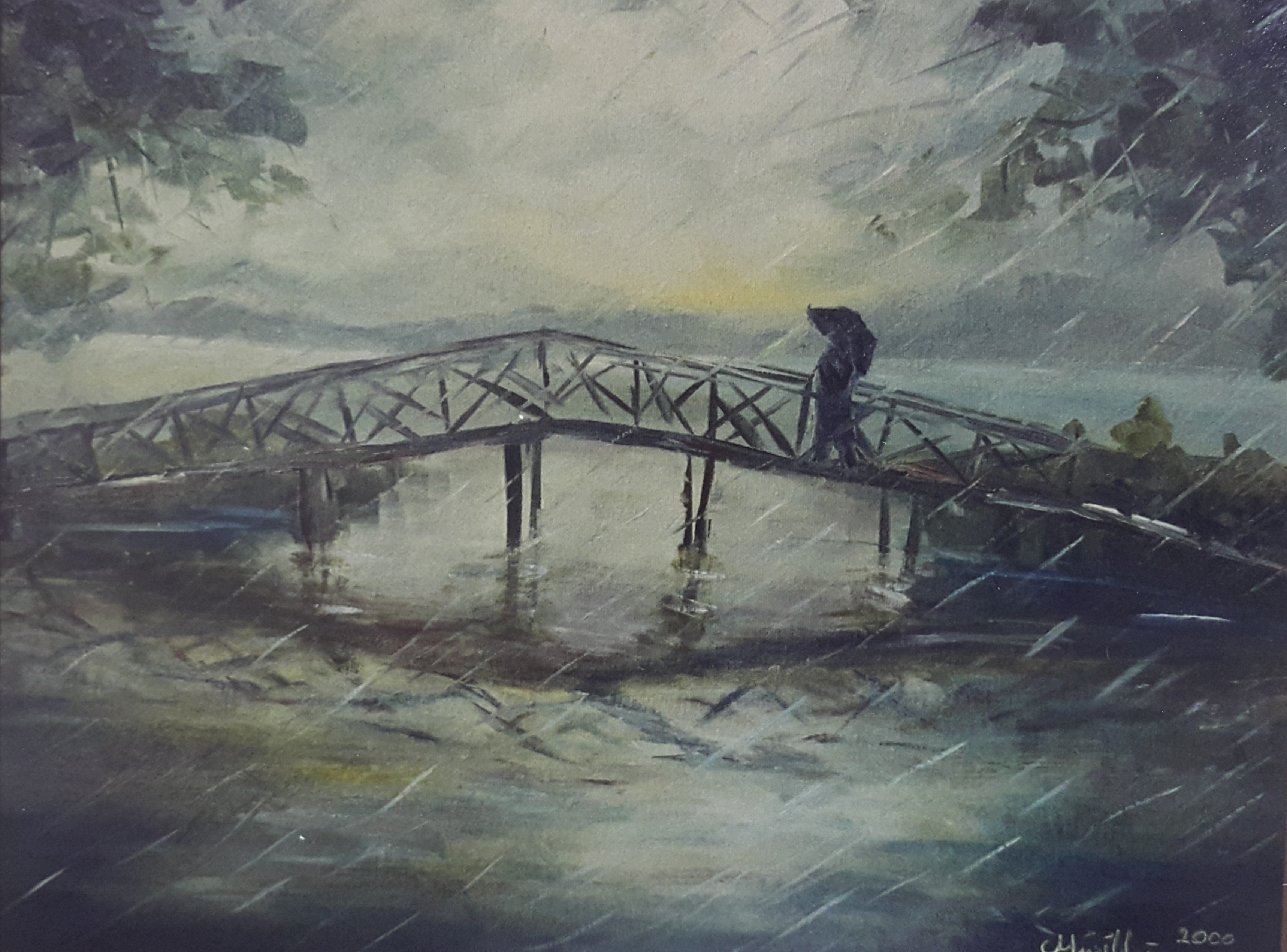 MG01-4005 / 40 cm x 50 cm - Oil Painting