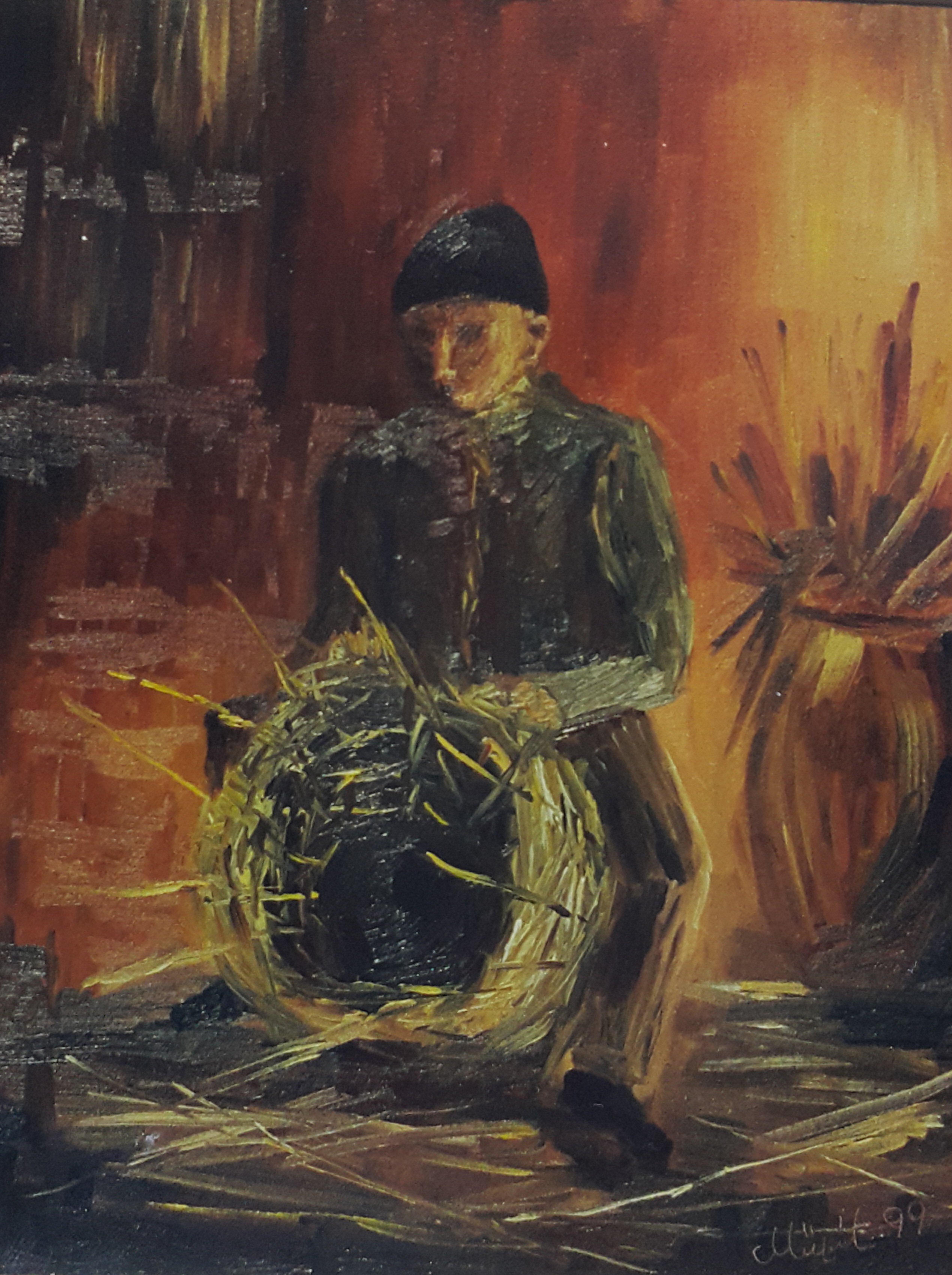 MG01 - 4011 / 40 cm x 50 cm - Oil painting