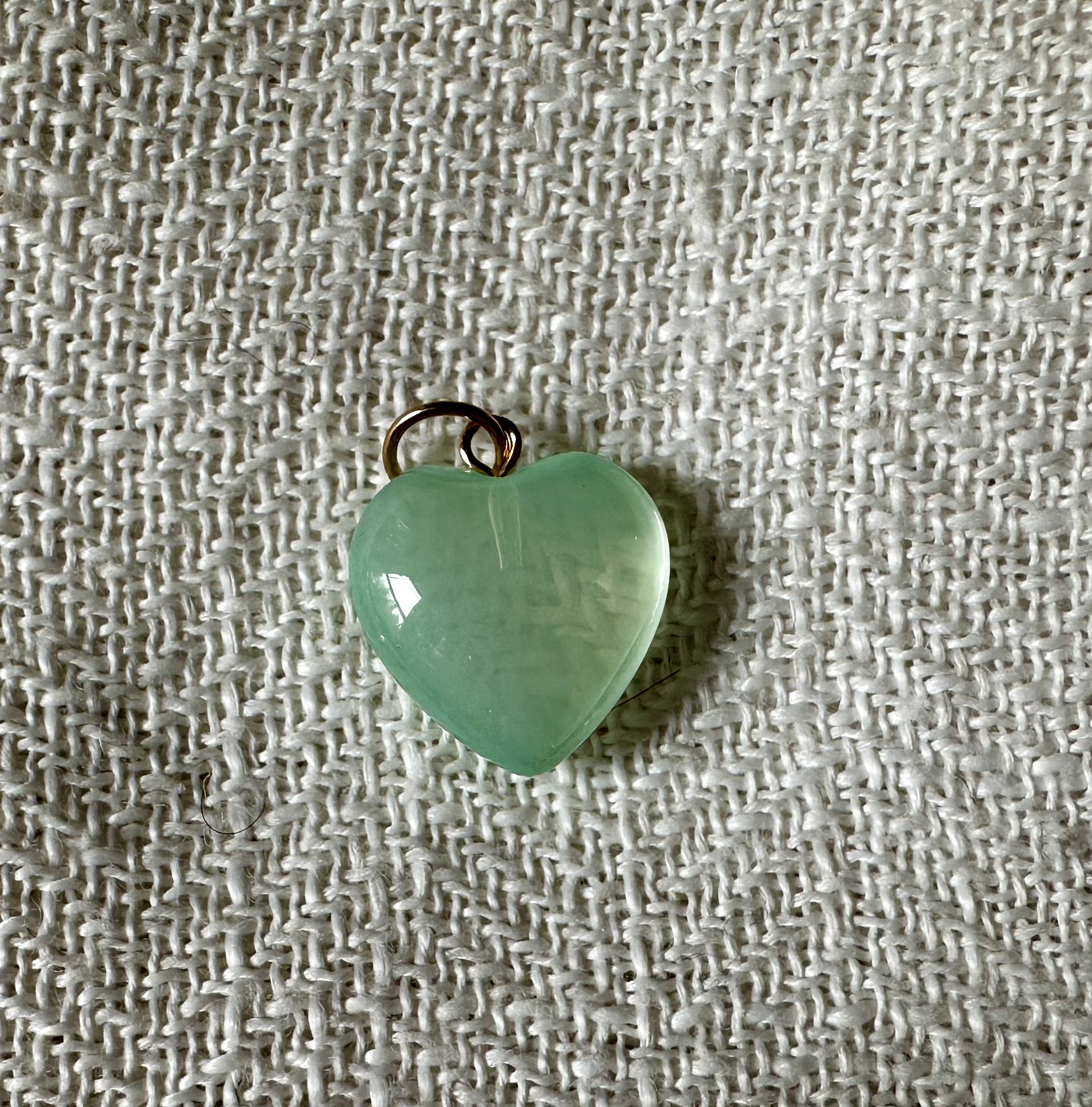 Translucent Heart Charm