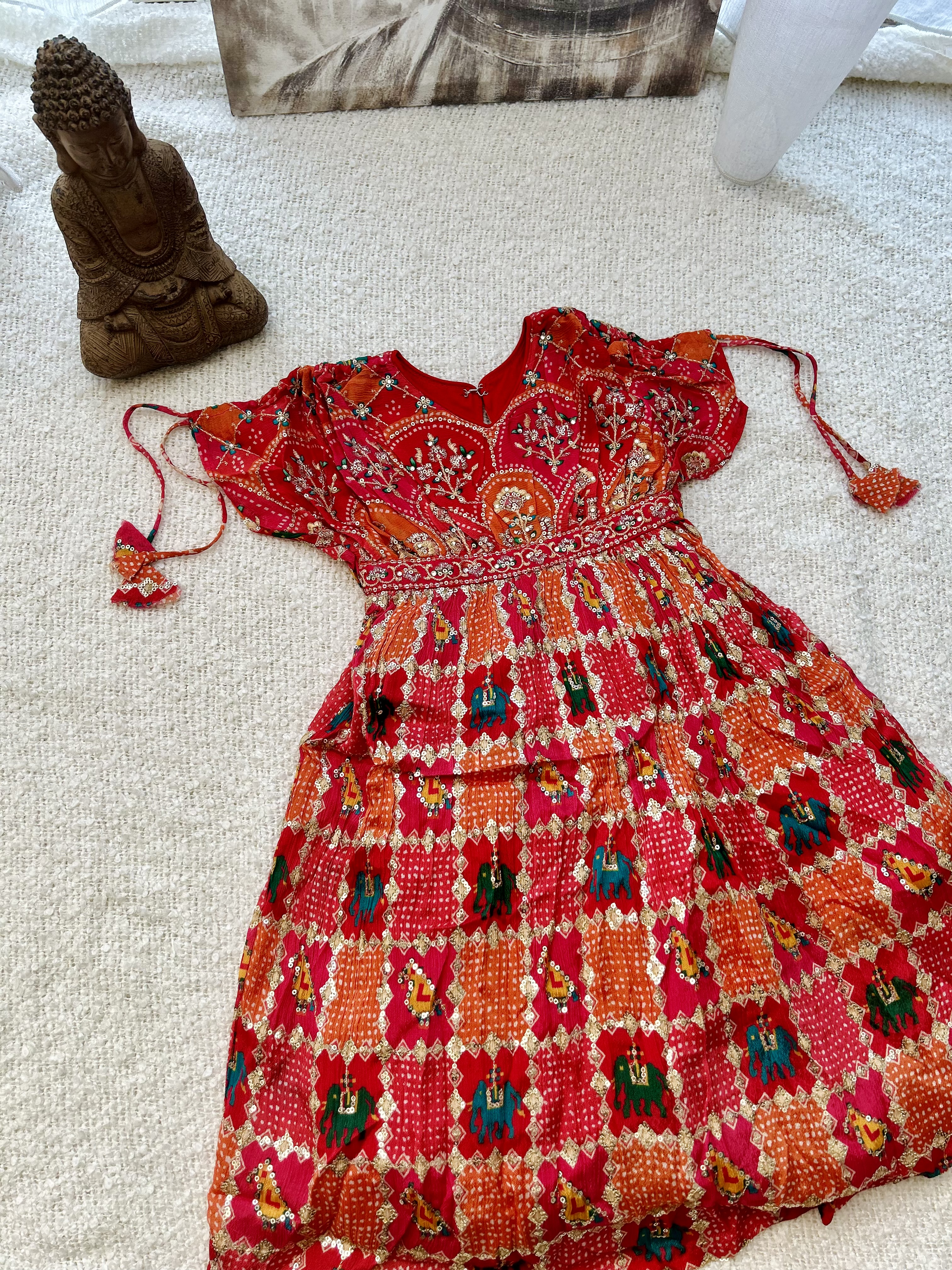 Boho Chic Ethnic Dress