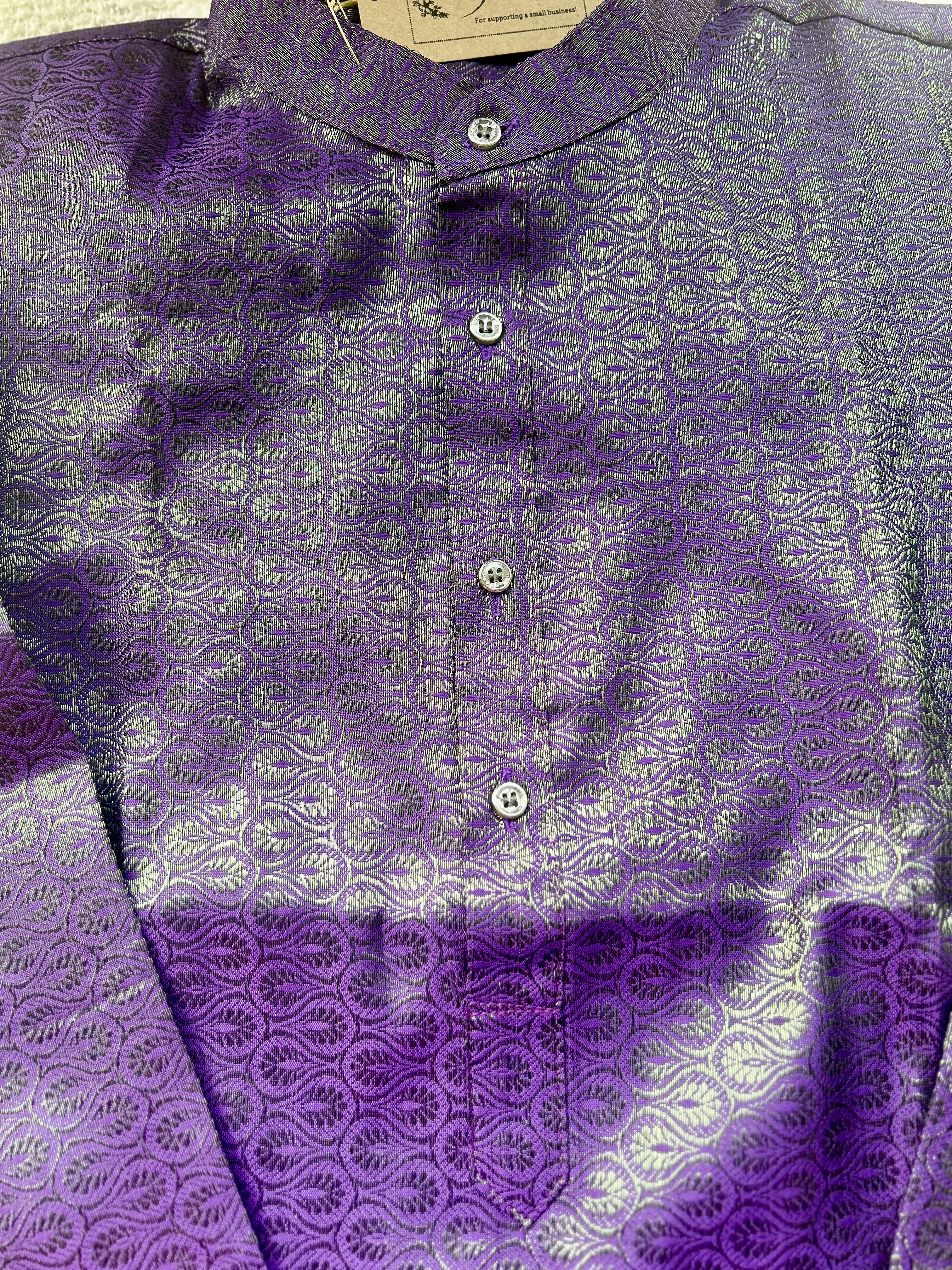 Traditional Purple Kurta