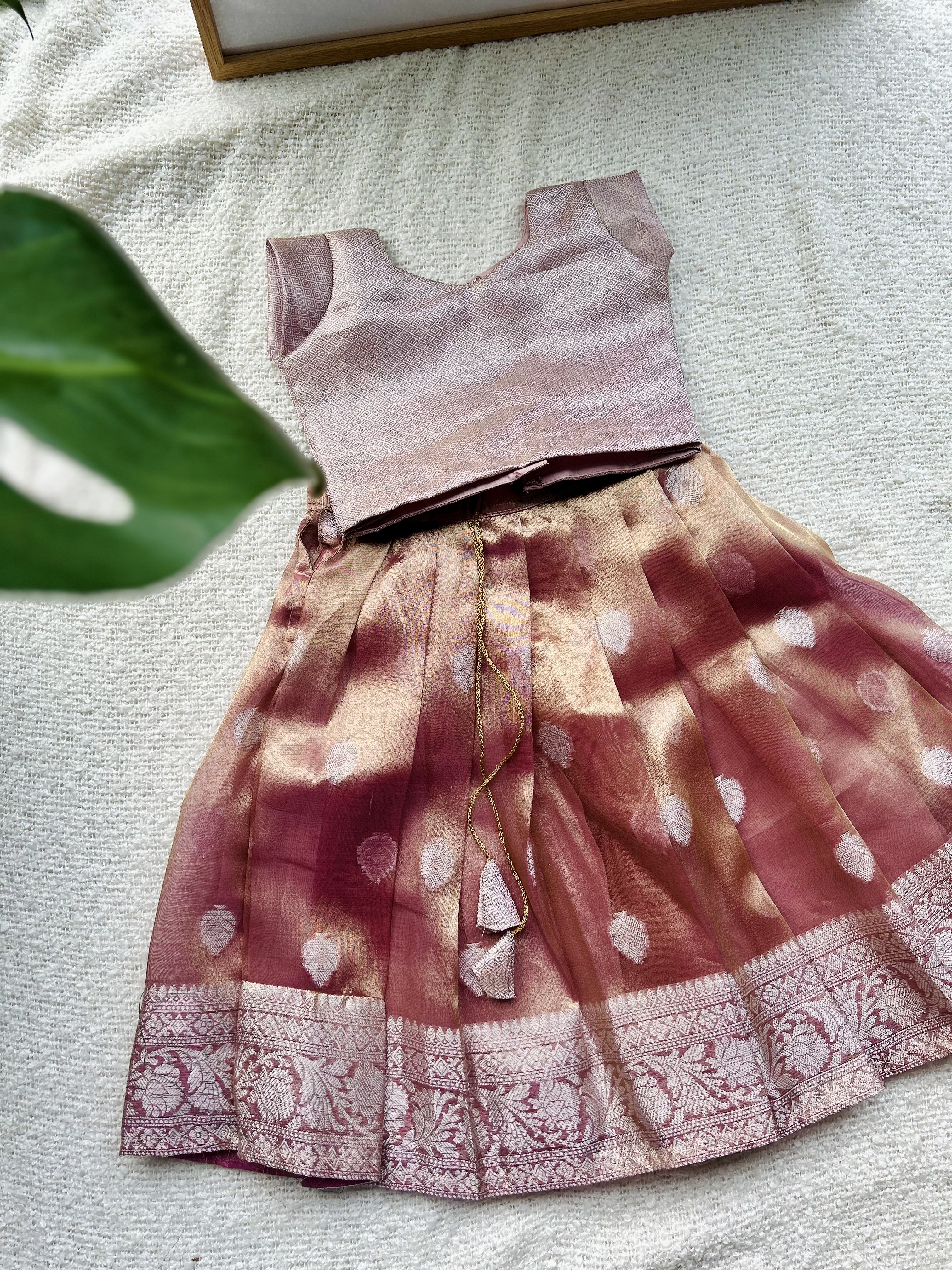 Onion pink skirt and blouse