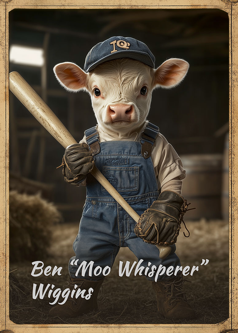 Ben “Moo Whisperer” Wiggins