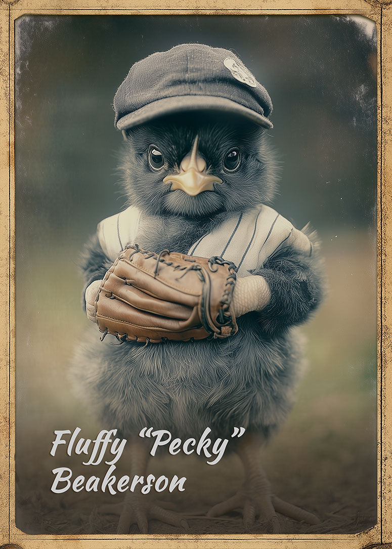 Fluffy “Pecky” Beakerson