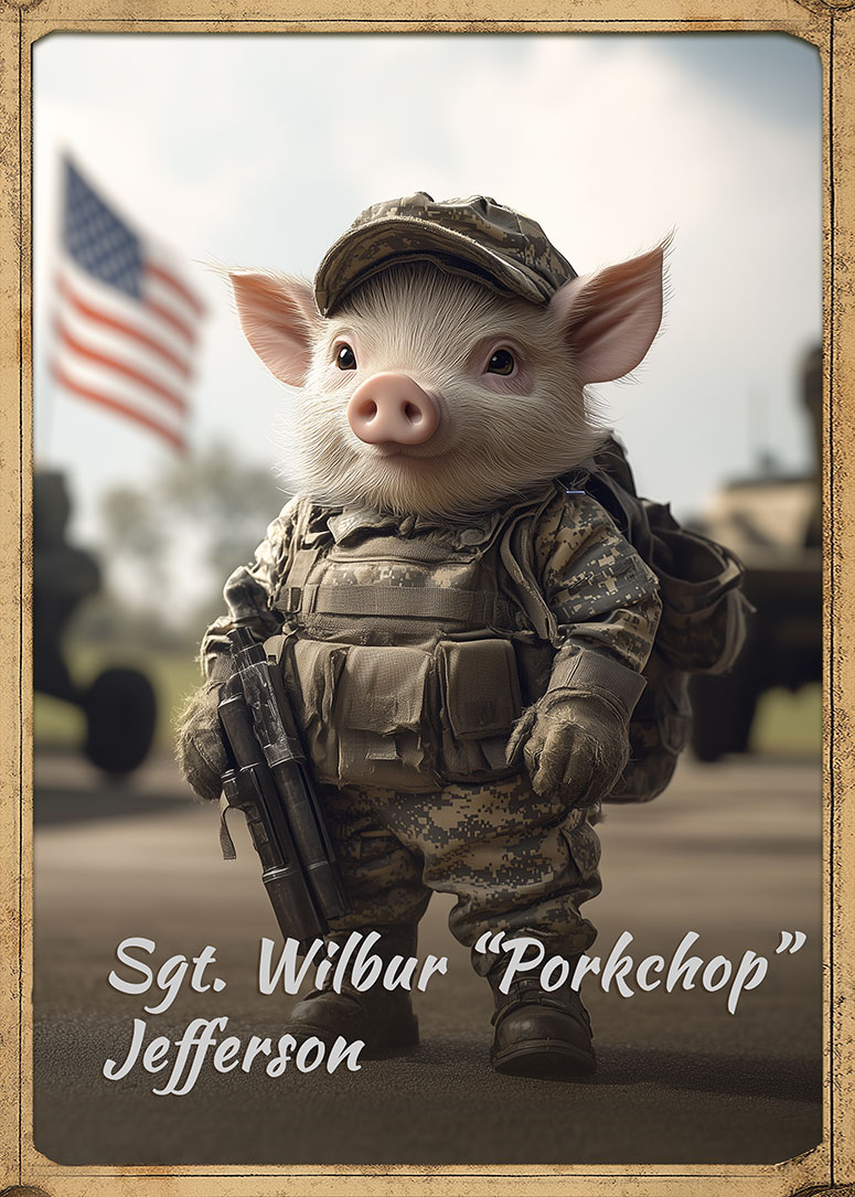 Sgt. Wilbur “Porkchop” Jefferson