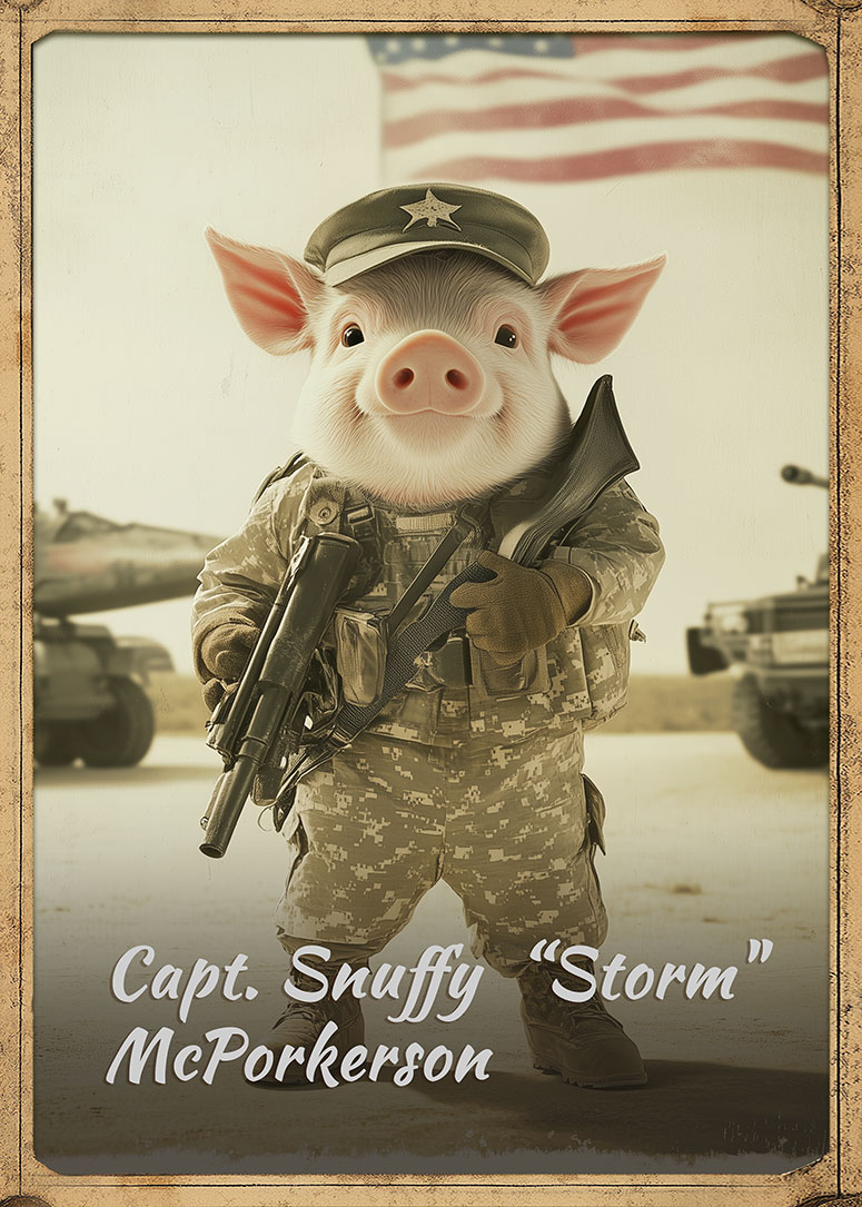 Captain Snuffy "Storm" McPorkerson